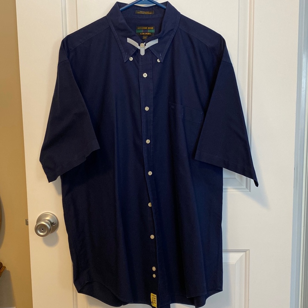 Alexander Julian XXL Blue Men’s Shirt